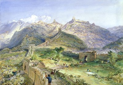 The Great Wall of China by William Crimea Simpson